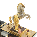 Настольный письменный набор из яшмы и долерита с декором в виде коня Manager Organizer варинант исполнения - 4 | Loft Concept в Самаре