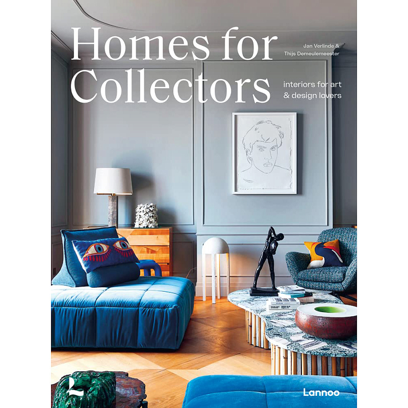 Homes for Collectors: Interiors of Art and Design Lovers Серый Белый Синий Homes for Collectors: Interiors of Art and Design Lovers Серый Белый Синий в Самаре | Loft Concept