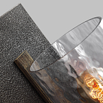 Бра с цилиндрическим плафоном из прозрачного рифленого стекла Feiss варинант исполнения - 2 | Loft Concept в Самаре