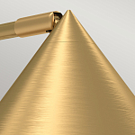 Бра с широким конусным плафоном с золотистой внутренней стороной Alora Mood варинант исполнения - 7 | Loft Concept в Самаре