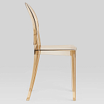 Прозрачный стул с янтарным оттенком LOUIS GHOST CHAIR варинант исполнения - 2 | Loft Concept в Самаре