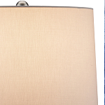 Настольная лампа керамическая с бело-синими мазками Painterly Strokes варинант исполнения - 2 | Loft Concept в Самаре