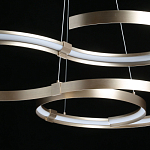 Люстра подвесная светодиодная в виде волнообразной ленты Ribbon Vortex варинант исполнения - 22 | Loft Concept в Самаре