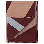 Плед из хлопка с геометрическим рисунком Elan Stripe Addison варинант исполнения - 1 | Loft Concept в Самаре