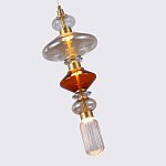 Подвесной светильник с плафонами разной формы Geometry Glass варинант исполнения - 2 | Loft Concept в Самаре