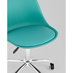 Офисный стул на металлическом основании EGGERY Blue пластик варинант исполнения - 2 | Loft Concept в Самаре