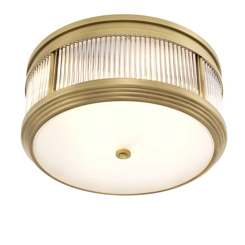 Потолочный светильник Ceiling Lamp Rousseau Antique brass Латунь Античная полированная Прозрачное Стекло Потолочный светильник Ceiling Lamp Rousseau Antique brass Латунь Античная полированная Прозрачное Стекло в Самаре | Loft Concept