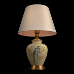 Настольная лампа бежевая с изображением птиц Slip Away варинант исполнения - 4 | Loft Concept в Самаре