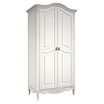 Шкаф белый из массива бука в стиле прованс White Provence варинант исполнения - 3 | Loft Concept в Самаре