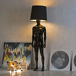 Лампа MALE MANNEQUIN LAMP с абажуром открытый позинг варинант исполнения - 3 | Loft Concept в Самаре