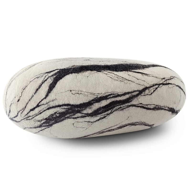 Пуф - Камень Nullah Черно-белый в Самаре | Loft Concept 