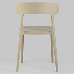 Бежевый стул из прочного PP-пластика JORIS варинант исполнения - 4 | Loft Concept в Самаре