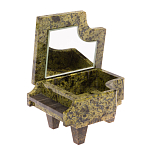 Шкатулка в виде рояля из натурального камня змеевик Stone Casket варинант исполнения - 2 | Loft Concept в Самаре