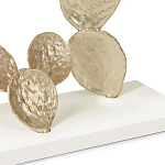 Консоль прямоугольная белая с основанием в виде кактуса Cactus варинант исполнения - 2 | Loft Concept в Самаре