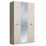 Шкаф трёхдверный с 1-ой зеркальной дверью Satin Furniture варинант исполнения - 1 | Loft Concept в Самаре