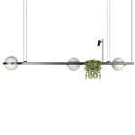 Подвесной линейный светильник Barbell варинант исполнения - 1 | Loft Concept в Самаре