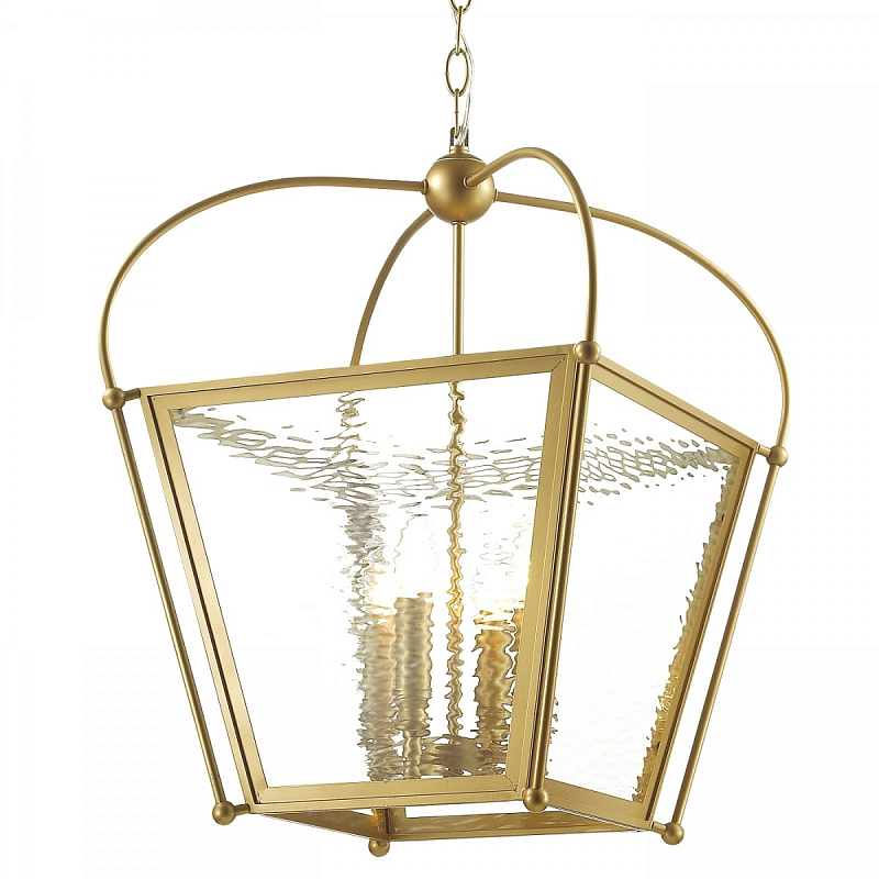 Люстра DUTCH Glass Pendant Arteco 4 Gold Прозрачное Стекло Золотой Люстра DUTCH Glass Pendant Arteco 4 Gold Прозрачное Стекло Золотой в Самаре | Loft Concept