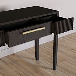 Элегантная Консоль Primo с выдвижным ящиком Темный орех варинант исполнения - 4 | Loft Concept в Самаре