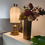 Настольная лампа в виде фонаря с белым фактурным абажуром Echoes of Light варинант исполнения - 4 | Loft Concept в Самаре