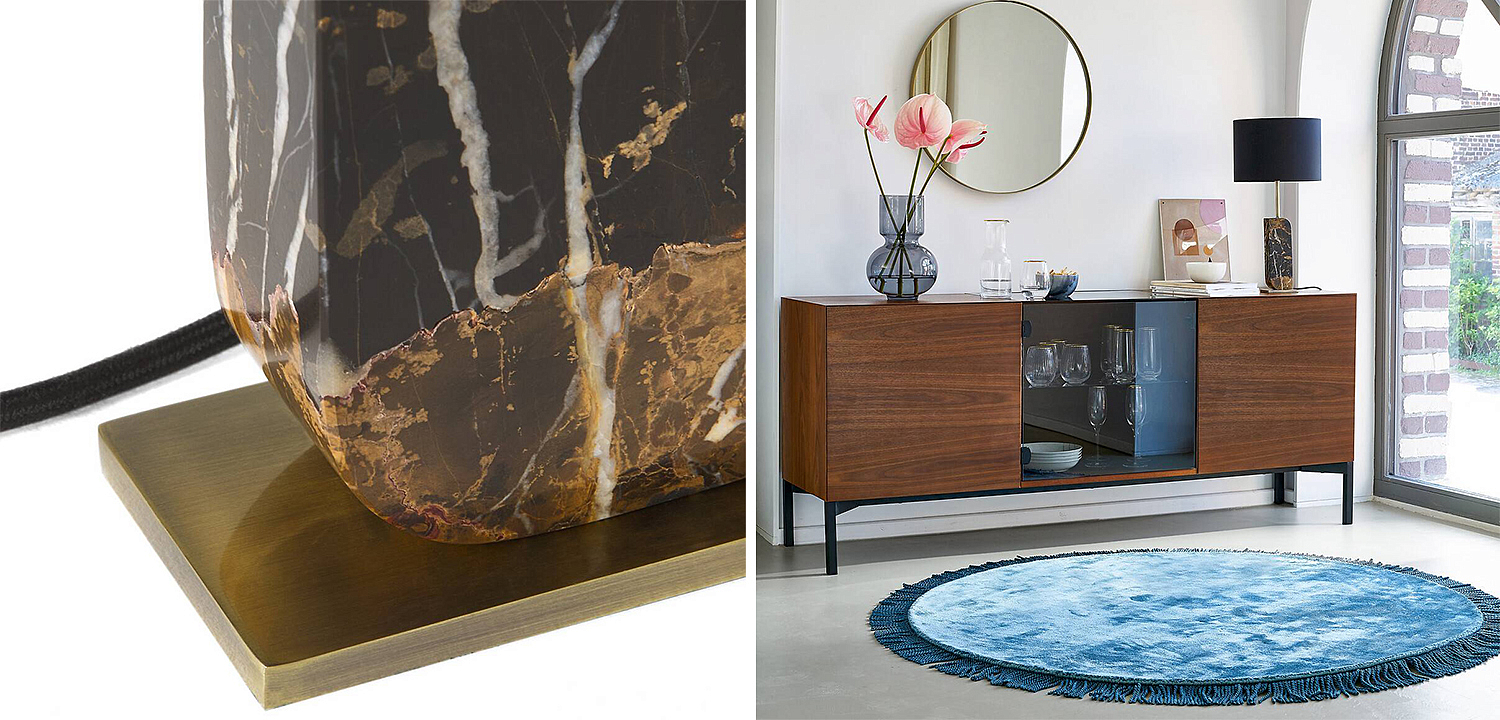 Настольная лампа Franca Marble Stand Настольная лампа Franca Marble Stand - Loft-Concept в Самаре