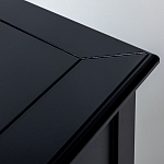 Черная тумба с выдвижным ящиком Monica варинант исполнения - 5 | Loft Concept в Самаре