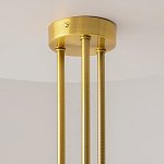 Люстра со стеклянными вставками Helios варинант исполнения - 5 | Loft Concept в Самаре