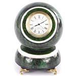Часы настольные в виде шара из натурального камня Ball Stone Clock варинант исполнения - 6 | Loft Concept в Самаре