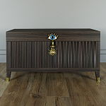 Большой дизайнерский Сундук Elsa Dreams Walnut варинант исполнения - 1 | Loft Concept в Самаре