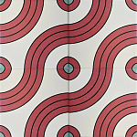 Дизайнерская плитка с узором Дорожки 2 варинант исполнения - 2 | Loft Concept в Самаре