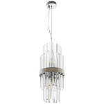 Подвесной светильник Deniel Crystal Hanging Lamp Chrome варинант исполнения - 2 | Loft Concept в Самаре