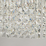 Потолочный светильник круглый с прозрачными подвесками Lunet варинант исполнения - 11 | Loft Concept в Самаре