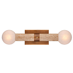 Бра цилиндрической формы с 2-мя плафонами белого цвета Marble Glow варинант исполнения - 3 | Loft Concept в Самаре