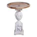 Приставной столик с резным античным узором Antique Engraving варинант исполнения - 1 | Loft Concept в Самаре