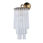 Бра с круглым основанием и длинными прозрачныи стеклянными трубками Nembus варинант исполнения - 1 | Loft Concept в Самаре