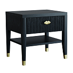 Прикроватная тумбочка с ящиком Elsa Dreams Black варинант исполнения - 6 | Loft Concept в Самаре