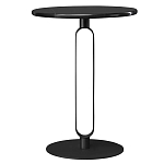 Кофейный столик черный круглый Graceful Base варинант исполнения - 3 | Loft Concept в Самаре