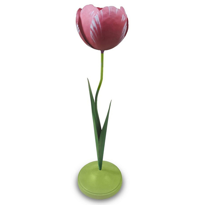 Подсвечник Candleholder Tulip Rem Red Зеленый Красный в Самаре | Loft Concept 