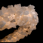 Люстра кольцевая из натурального горного хрусталя Harmonious Crystal Circles варинант исполнения - 3 | Loft Concept в Самаре