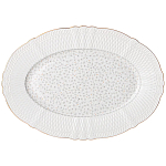 Обеденный сервиз белого цвета из фарфора на 6 персон 23 предмета Floral Charm варинант исполнения - 2 | Loft Concept в Самаре