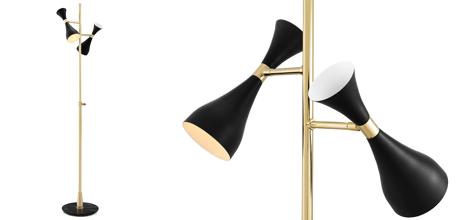 Торшер Eichholtz Floor Lamp Cordero Торшер Eichholtz Floor Lamp Cordero - Loft-Concept в Самаре