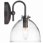 Бра с куполообразным прозрачным плафоном Glass Dome with Seeds варинант исполнения - 3 | Loft Concept в Самаре