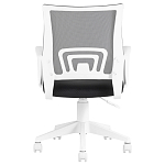 Офисное кресло с основанием из белого пластика Desk chairs Black варинант исполнения - 4 | Loft Concept в Самаре