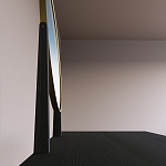 Туалетный Стол с зеркалом Primo Черный дуб варинант исполнения - 6 | Loft Concept в Самаре