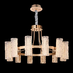 Люстра круглая с текстурными цилиндрическими плафонами Glimpse варинант исполнения - 6 | Loft Concept в Самаре