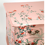 Комод розовый с росписью Цветы L.XV CHEST OF DRAWERS Flowers варинант исполнения - 4 | Loft Concept в Самаре