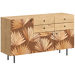 Буфет с принтом на дверцах Elise Cupboard варинант исполнения - 5 | Loft Concept в Самаре