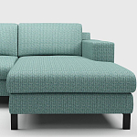 Мебельная ткань Шенилл бирюзовый цвет 142 см T4-61 варинант исполнения - 6 | Loft Concept в Самаре