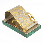 Подставка для телефона из натурального камня малахит Natural Stone Stand варинант исполнения - 1 | Loft Concept в Самаре