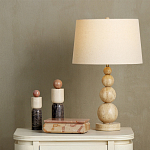 Настольная лампа с корпусом из градуированных шаров Babylon варинант исполнения - 4 | Loft Concept в Самаре