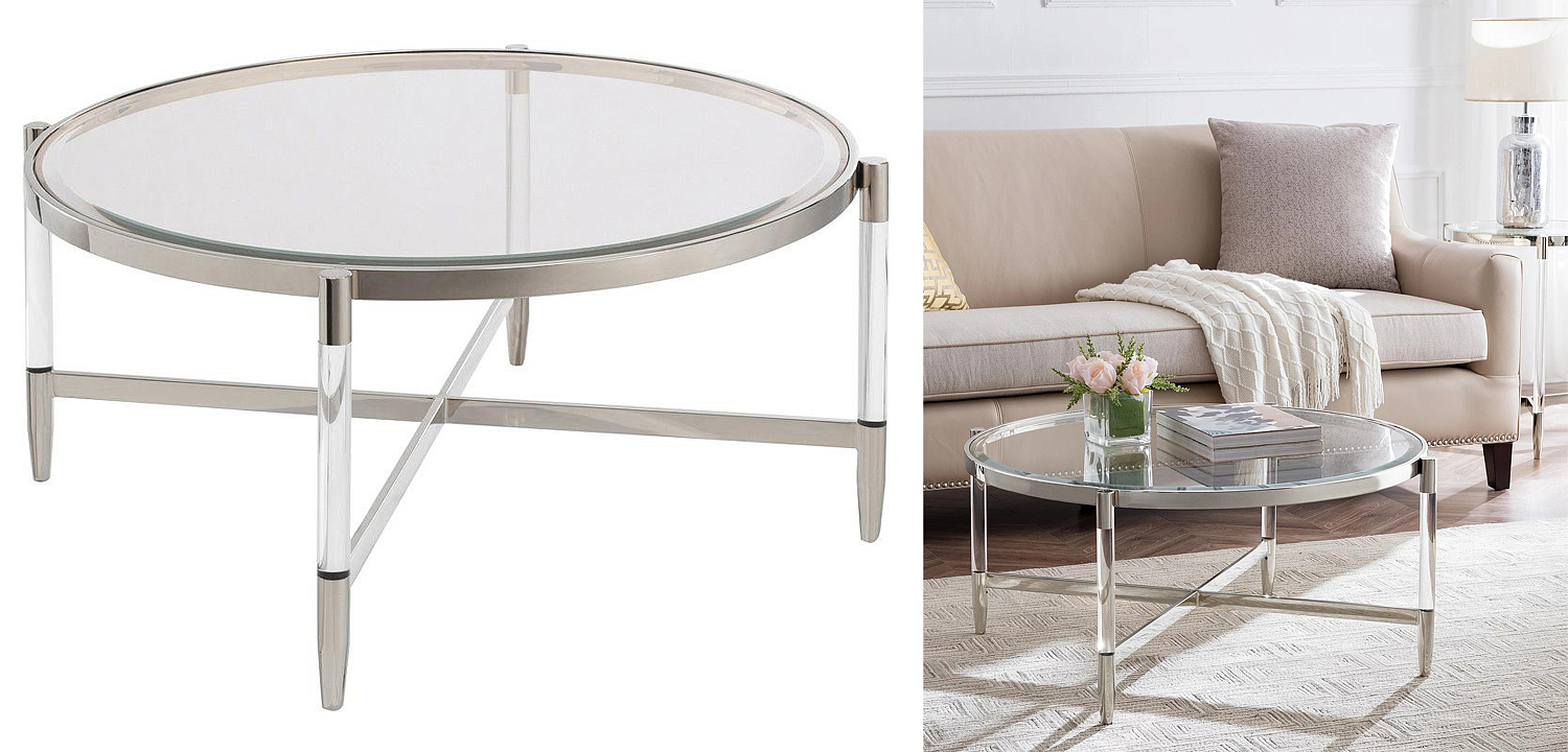 Кофейный стол Existential Silver Coffee Table Кофейный стол Existential Silver Coffee Table - Loft-Concept в Самаре